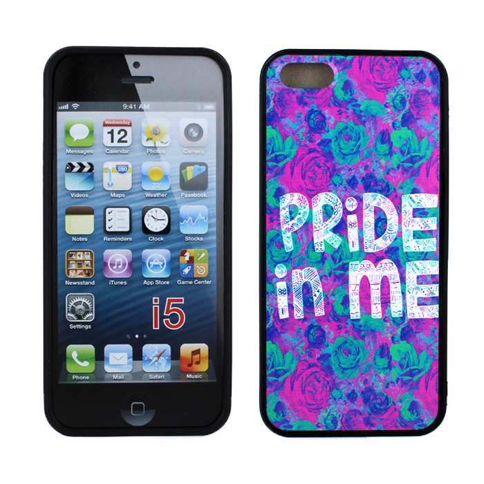 Apple iPhone 5 5S Design Case (PRIDE In Me)